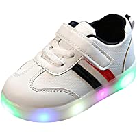 Los mejores  - LED Zapatos de Verano Xinantime Zapatillas Deportivas para niños Toddler Kids Zapatos de niña Baby Girls Flower…